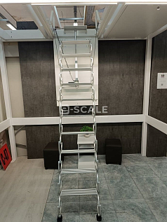 Купить Чердачная лестница с электроприводом e-SCALE Aluminium Silver - изображение 12